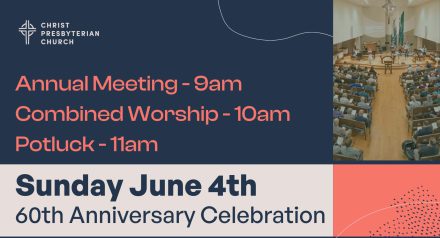 Combined Worship Congregational Meeting